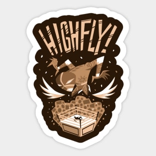 Highfly! (old school) Sticker